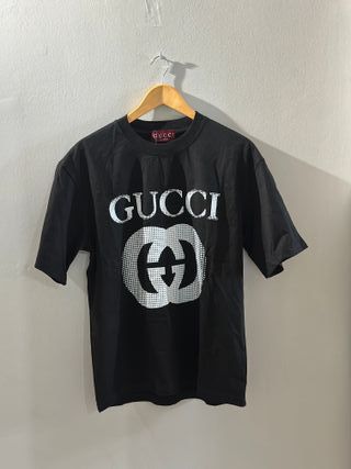 Camiseta Gucci Negra Talla Única