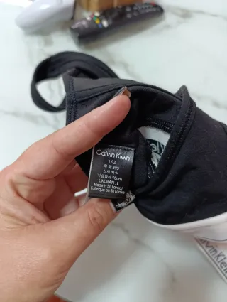 Sujetador Bralette Calvin Klein Negro Talla L