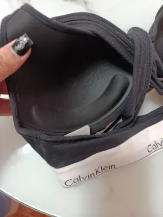 Sujetador Bralette Calvin Klein Negro Talla L