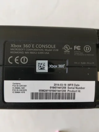 Xbox 360 Negra