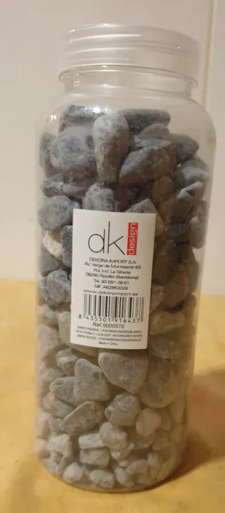 Piedra volcánica Flower per vasi