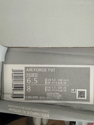 Zapatillas Nike Air Force 1 Blancas