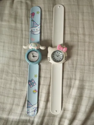Reloj Hello Kitty y Cinnamoroll