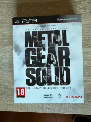 Metal Gear Solid The Legacy Collection PS3