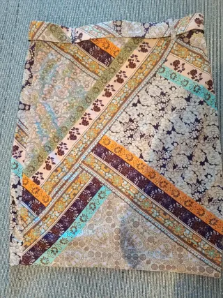 Saia com cinto Trucco Multicolor Tamanho 42