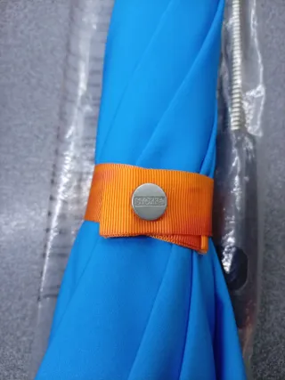 Sombrilla Stokke Nueva para cochecito azul