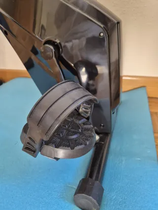 Bici Estática Plegable Negra