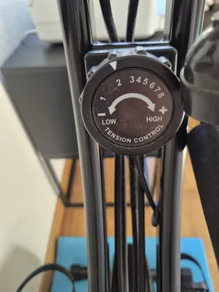 Bici Estática Plegable Negra