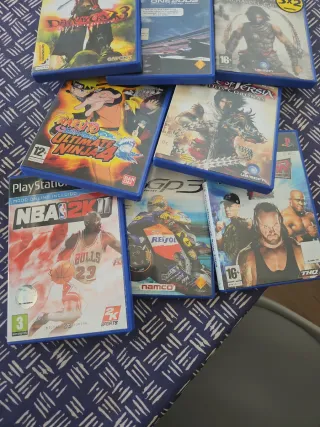Pack 9 Juegos PS2: F1, Devil May Cry, Naruto...