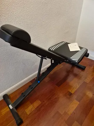 Banco de pesas ajustable