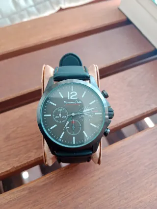 Reloj Massimo Dutti Cronógrafo Negro/Gris