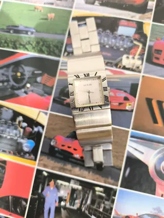 Reloj Guess Plata y Blanco