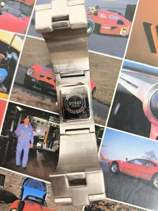 Reloj Guess Plata y Blanco