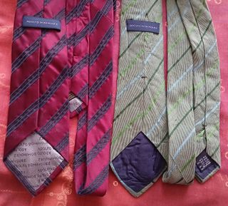 Conjunto corbatas seda Adolfo Domínguez