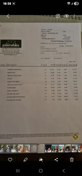 Kymco Super Dink Maxi Scooter Gris 350i abs