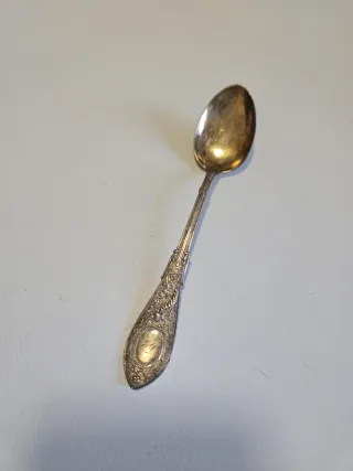 Juego de 6 cucharillas de plata antiguas