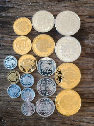 Monedas Plata 925