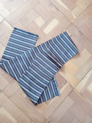 Bufanda caballero rayas.