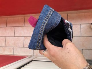 Porta tabacco in denim