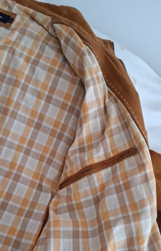 Chaqueta ante cabritilla Cortefiel hombre