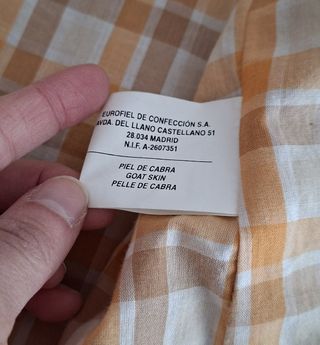 Chaqueta ante cabritilla Cortefiel hombre