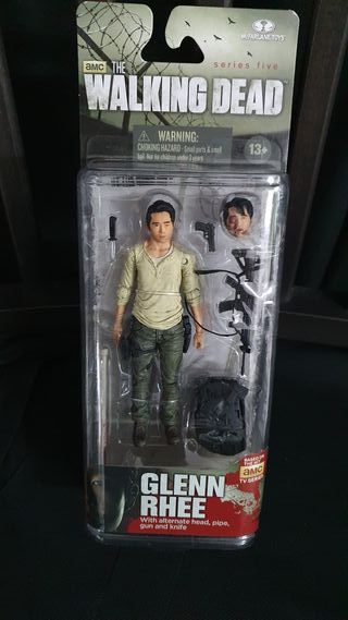 The Walking Dead Glenn Rhee McFarlane Figura nueva