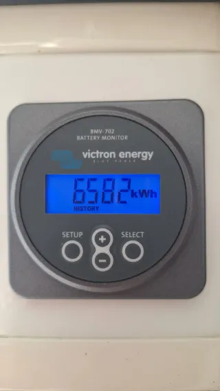 Monitor de bateria Victron BMV-702