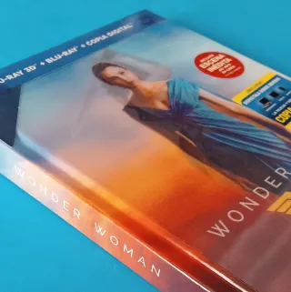 Wonder Woman Blu-ray 3D Digibook Precintado