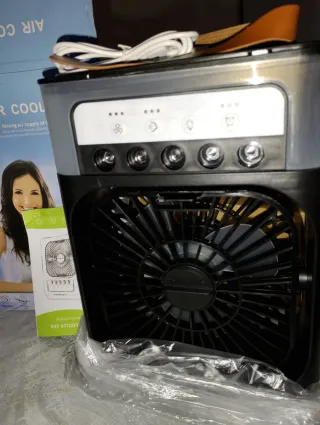 Ventilador y Humidificador Portátil 2 unidades