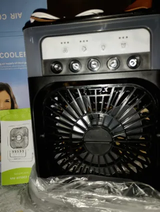 Ventilador y Humidificador Portátil 2 unidades