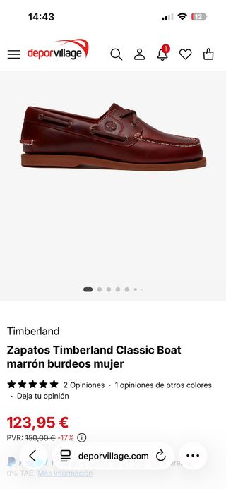 Náuticos Timberland Mujer Marrones