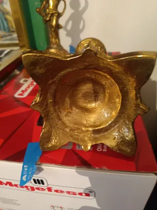 Candelabros Bronce Ángeles