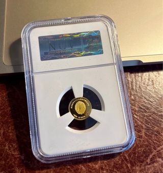 Moneda Oro 1 gr. Torre Eiffel 2009