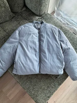Chaqueta acolchada Zara hombre gris