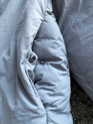 Chaqueta acolchada Zara hombre gris