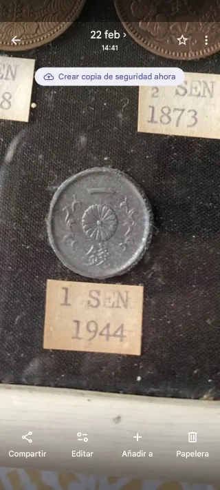 Colección Monedas Japón Antiguas