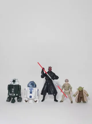 Lote Figuras Star Wars: Padmé, Kylo Ren, Chewbacca