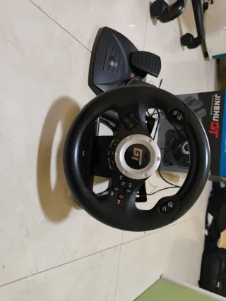 Volante Jinshu GT para PS4/PS3/Xbox/Switch/PC