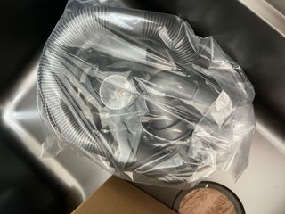 Fregadero de un seno negro/gris sin estrenar