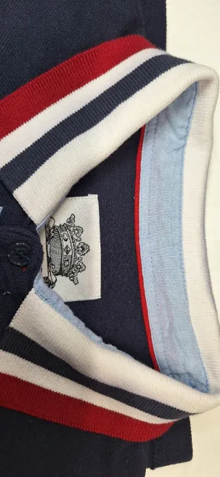 Polo Akademiks Azul Marino Talla L