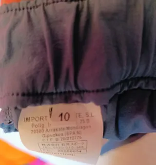 Pantalón corto infantil Ternura