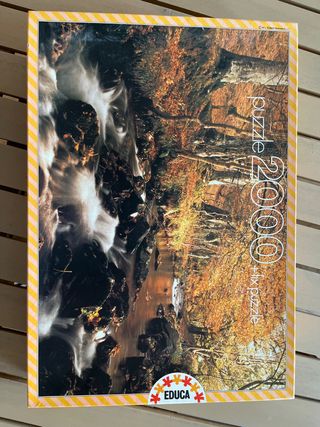 Puzzle Educa 2000 Piezas Paisaje Río Otoño