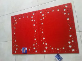 Tovagliette Natalizie Rosse