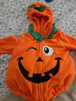 Disfraz Calabaza 12 Meses