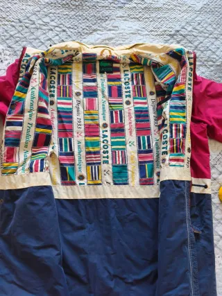 Chaqueta Vintage Lacoste Oversized 1986