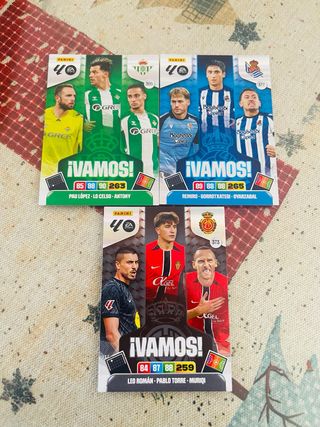 Cromos Panini Adrenalyn Vamos