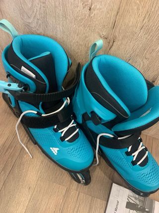 Patines en línea Rollerblade turquesa