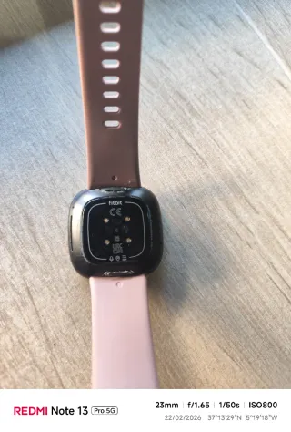 Fitbit Versa 3 Smartwatch Negro + pulsera recambio