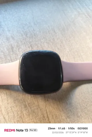 Fitbit Versa 3 Smartwatch Negro + pulsera recambio