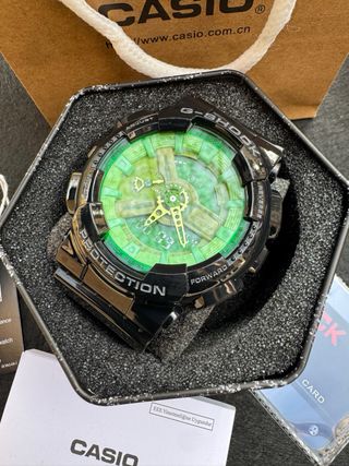 Reloj Casio G-Shock Negro y Verde